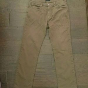 J Brand stretch olive green jeans. Excellent condition! 12